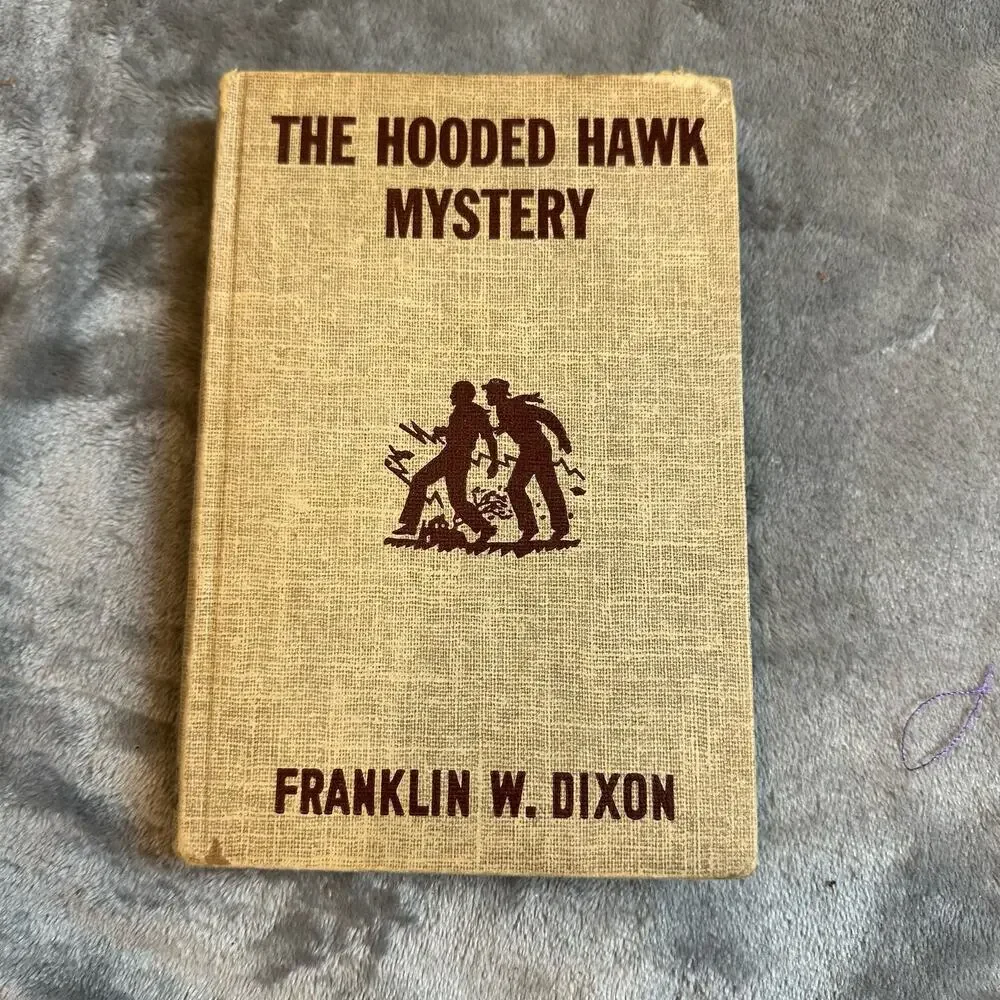 The Hooded Hawk Mystery Vintage Hardcover Book Hardy Boys 1954